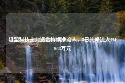 雄塑科技主力资金持续净流入，3日共净流入1140.43万元