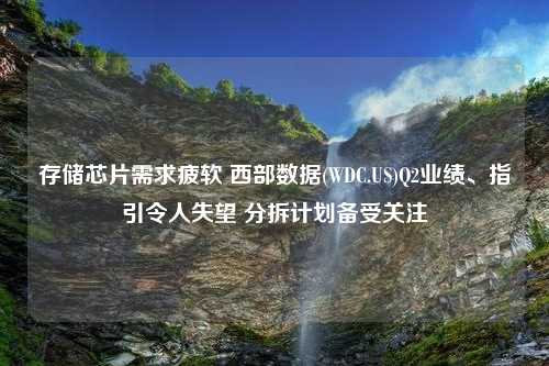 存储芯片需求疲软 西部数据(WDC.US)Q2业绩、指引令人失望 分拆计划备受关注